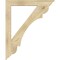 Ekena Millwork Olympic Traditional Rough Sawn Bracket, Douglas Fir, 4"W x 36"D x 44"H BKT04X36X44OLY01RDF - alternate 4